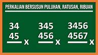 Soal Perkalian Ribuan